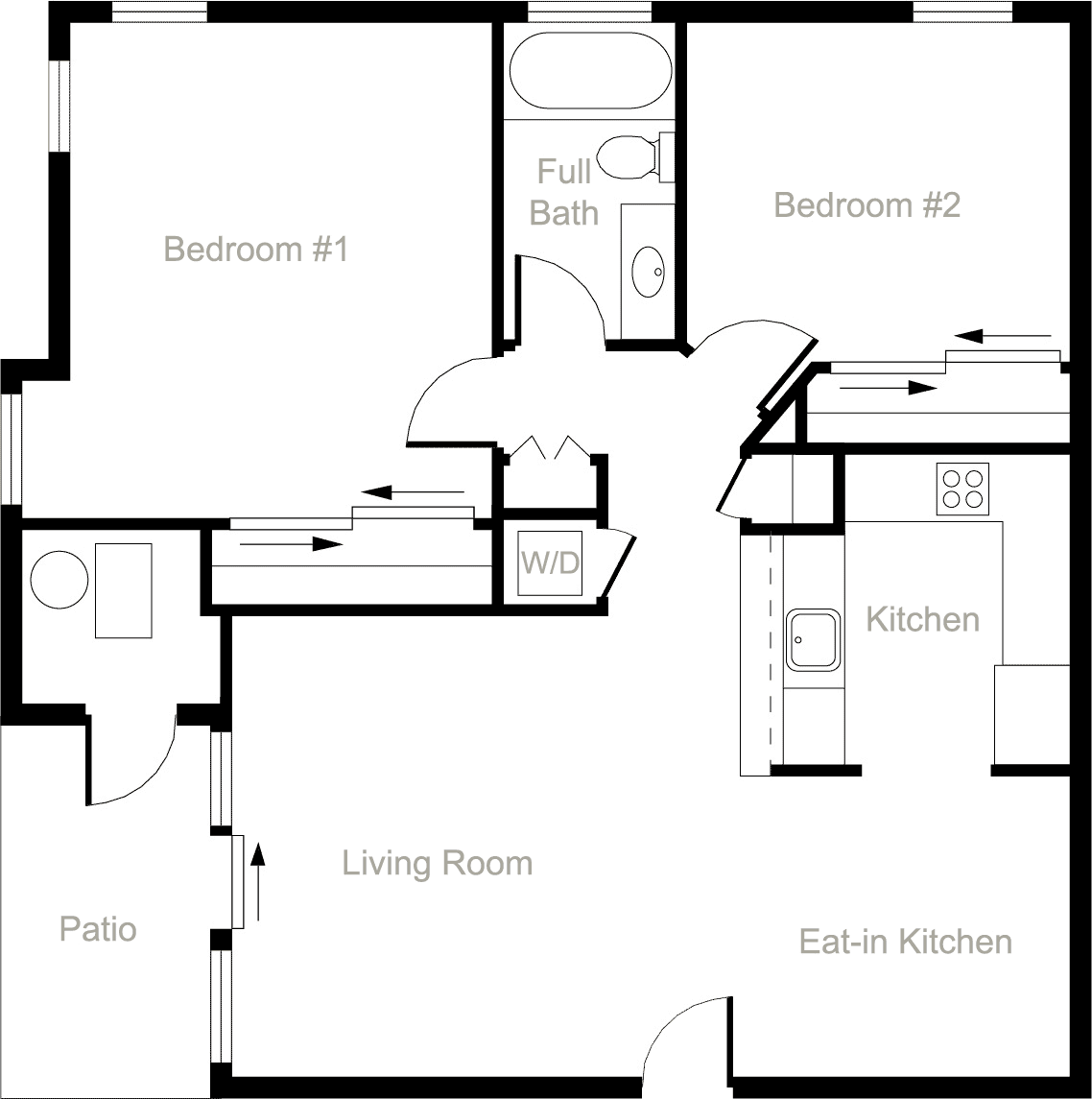 1st Floor Plan - The Excellor I (Lower)