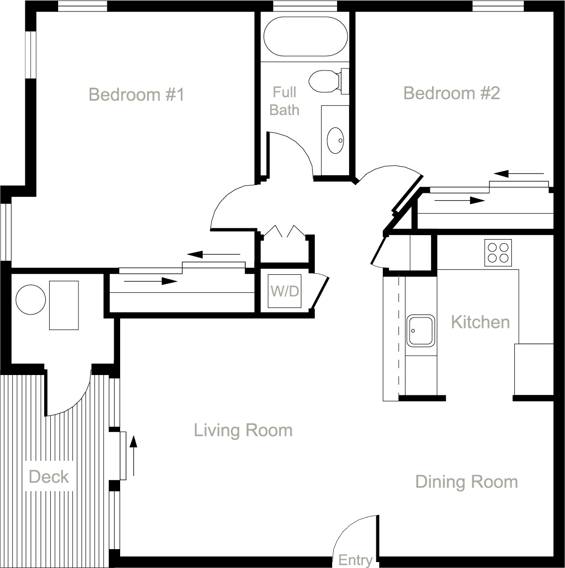 1st Floor Plan - The Nashua (Upper)