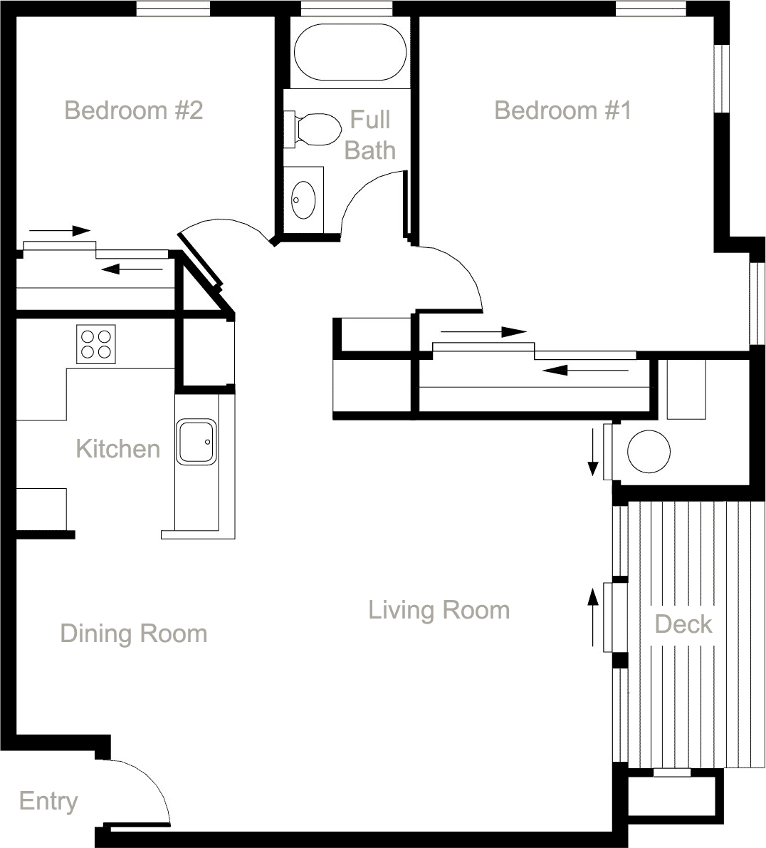 Fox Chase Tinton Falls Floor Plans The Excellor II (Upper)