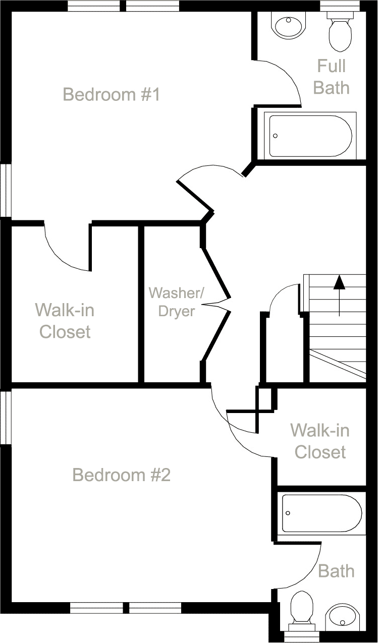 Fox Chase Tinton Falls Floor Plans The Arlington (End Unit)*