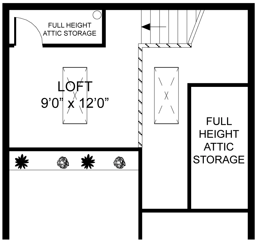 3rd Floor Plan - The Bradford