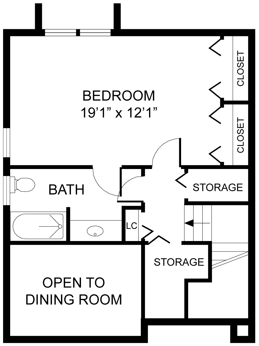 Winding Brook Tinton Falls | Floor Plans - The Bromley