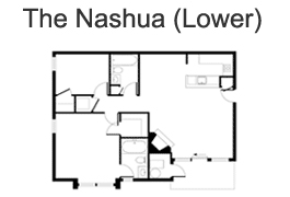 The Nashua (Lower) - Fox Chase | Floor Plans