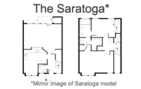 The Saratoga* - Fox Chase | Floor Plans