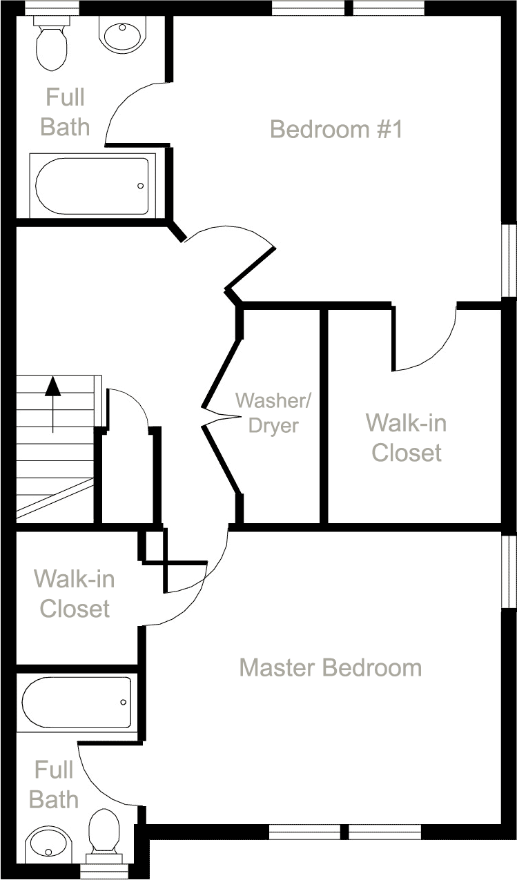 Fox Chase Floor Plan - 222e