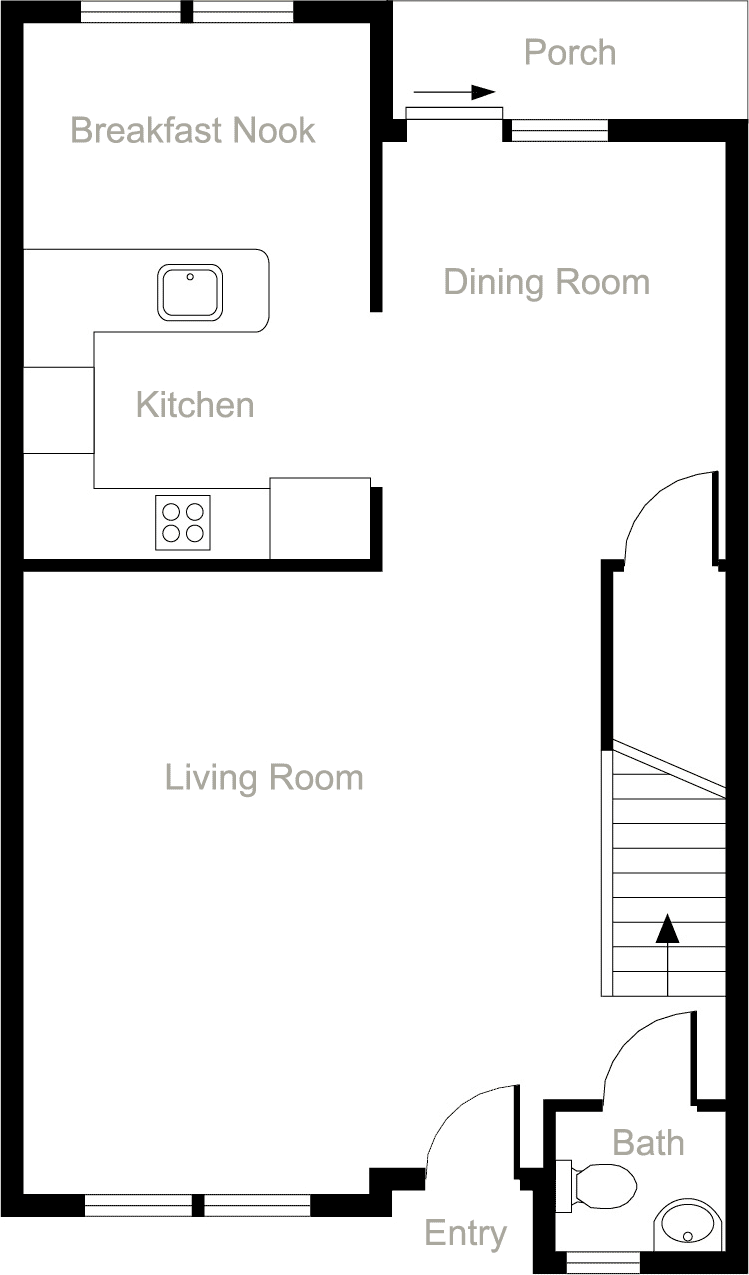 Fox Chase Floor Plan - 222r