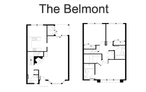 The Belmont - Fox Chase | Floor Plans