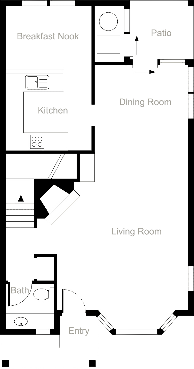 Fox Chase Floor Plan - 223e