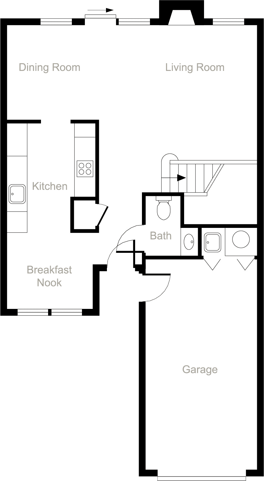 Fox Chase Floor Plan - 310