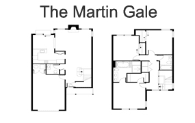 The Martin Gale - Fox Chase | Floor Plans