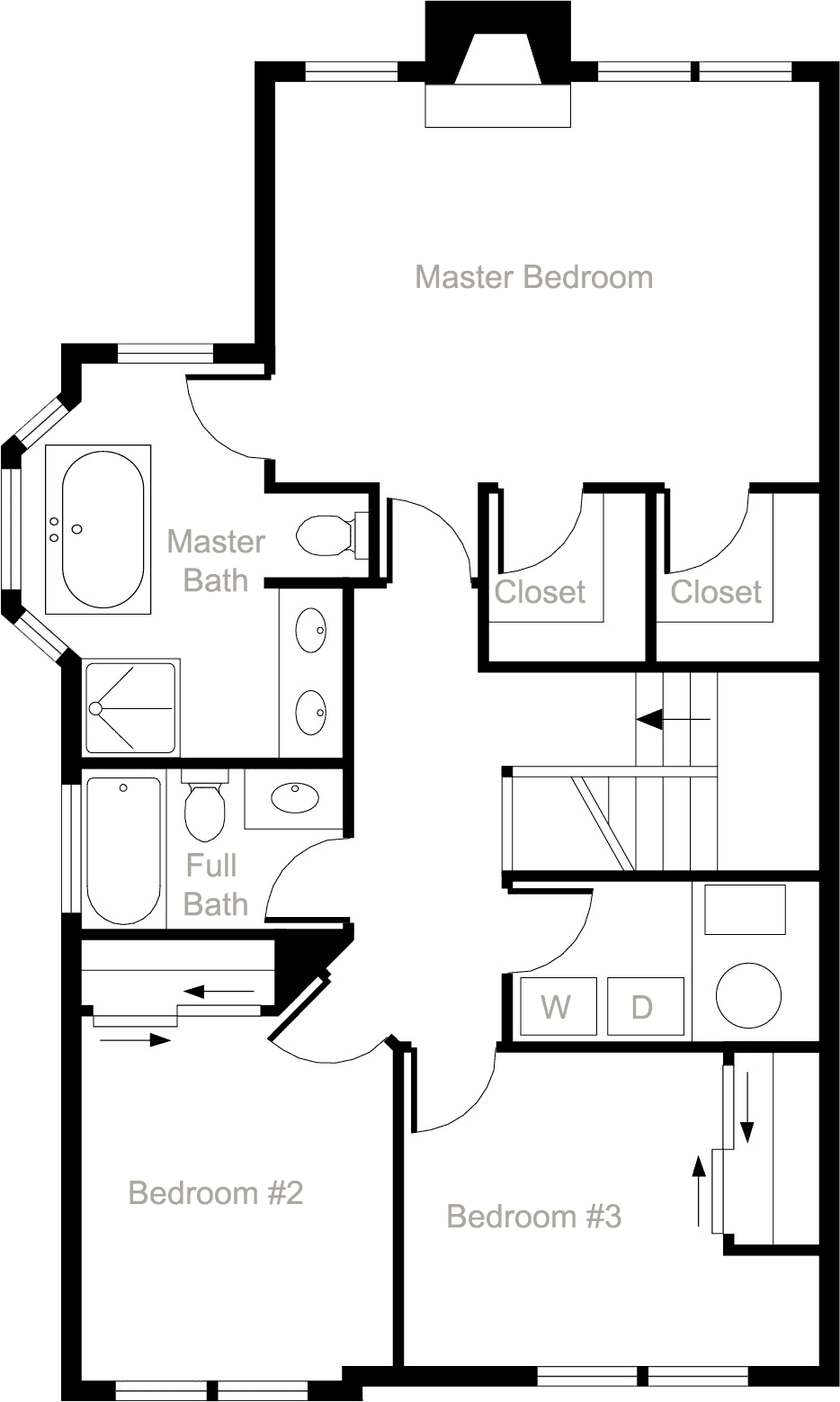 Fox Chase Floor Plan - 340