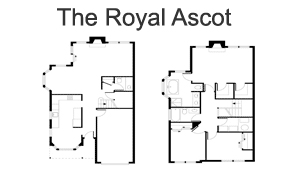 The Royal Ascot - Fox Chase | Floor Plans