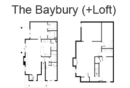 The Baybury (+Loft) - Park Place | Floor Plans