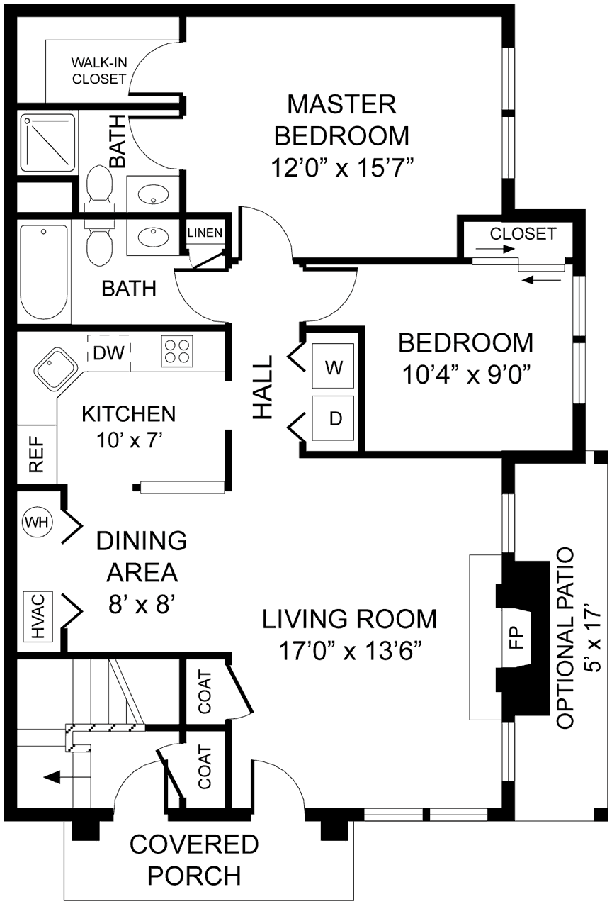 Park Place Floor Plan - essex1