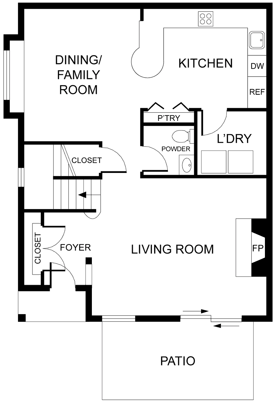 Park Place Floor Plan - heritage