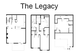 The Legacy - Park Place | Floor Plans