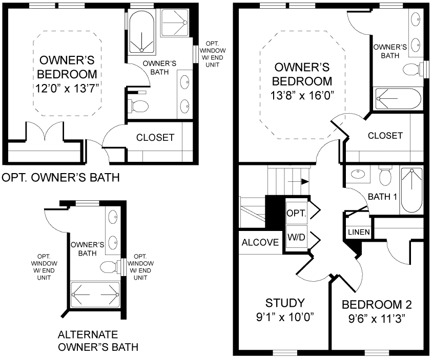 Rose Glen Floor Plan - mozart