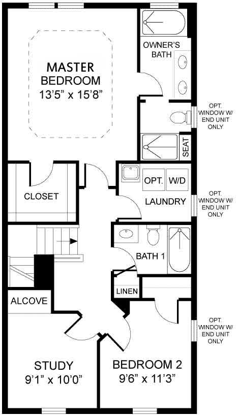 Rose Glen Floor Plan - strauss