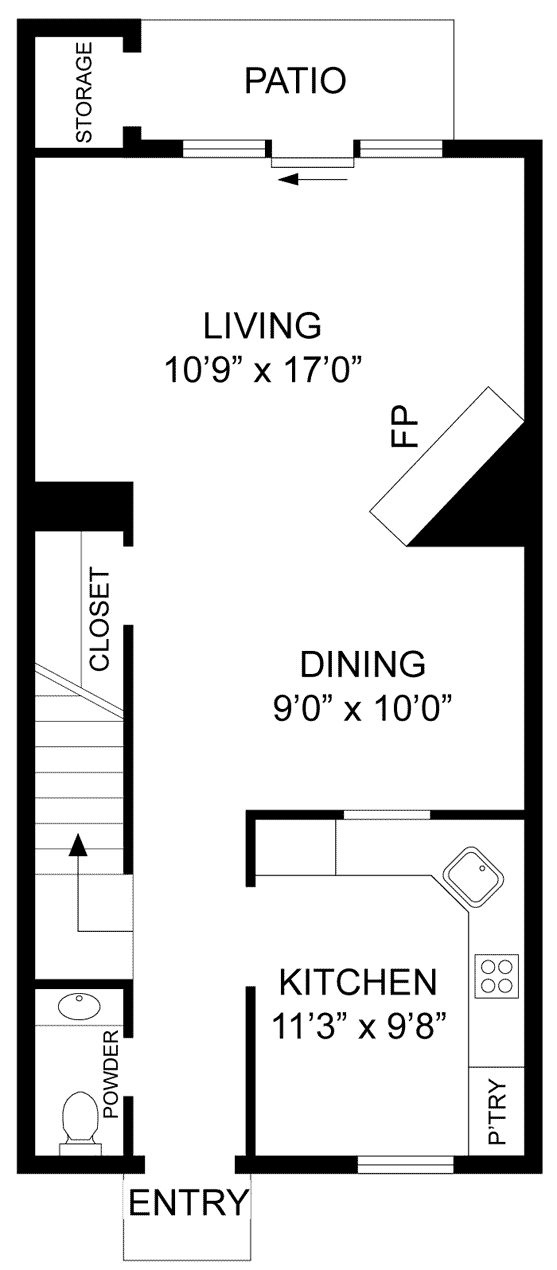 Society Hill Floor Plan - 250d