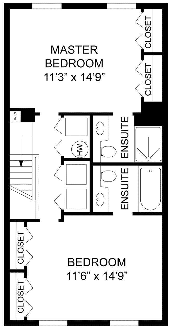 Society Hill Floor Plan - 250d