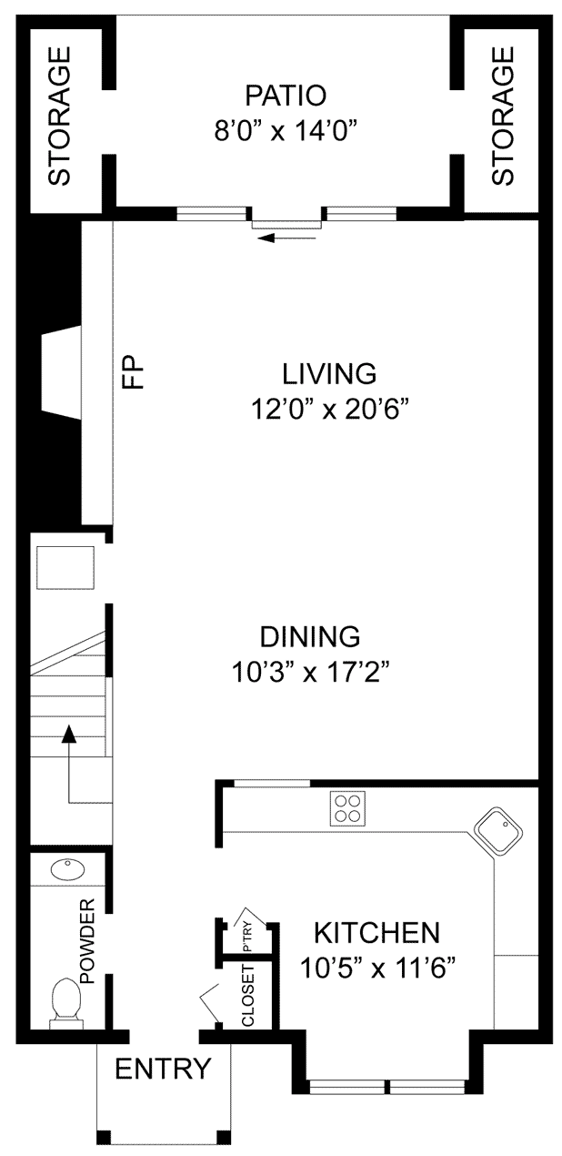 Society Hill Floor Plan - 300