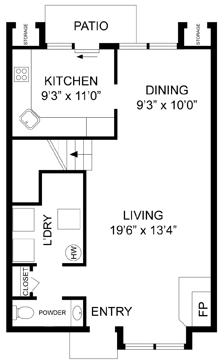 Society Hill Floor Plan - 350