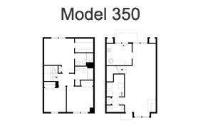 Model 350 - Society Hill | Floor Plans