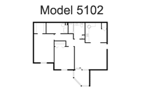 Model 5102 - Society Hill | Floor Plans