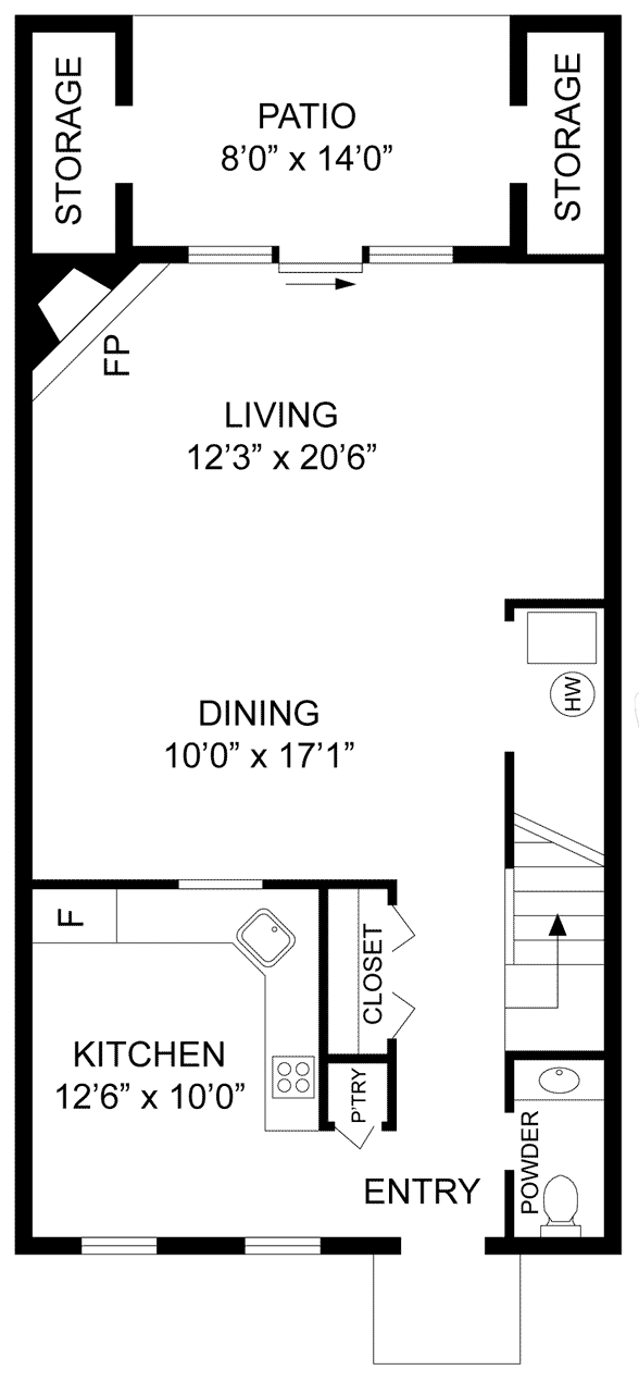 Society Hill Floor Plan - 600